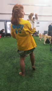 Лючи на выездных соревнованиях по танцам с собаками в Питере фото - 3